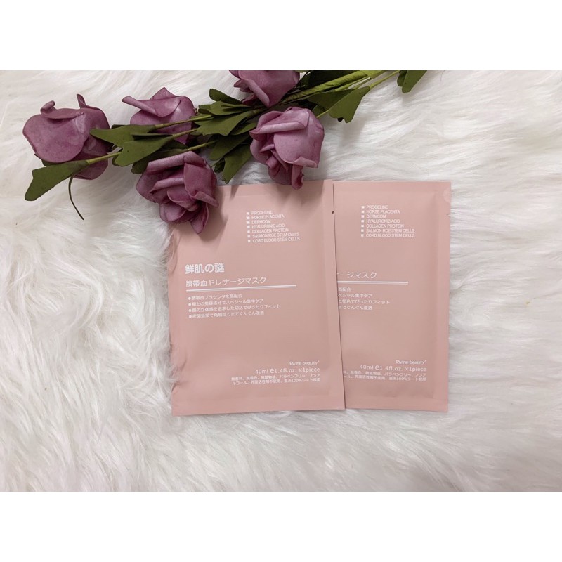 Mặt nạ tế bào gốc nhau thai nhật bản - 1 mask