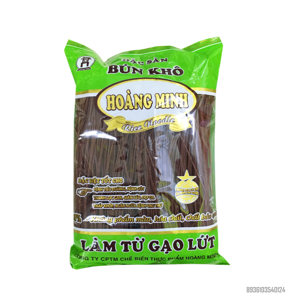 Bún gạo lứt hoàng minh 500g