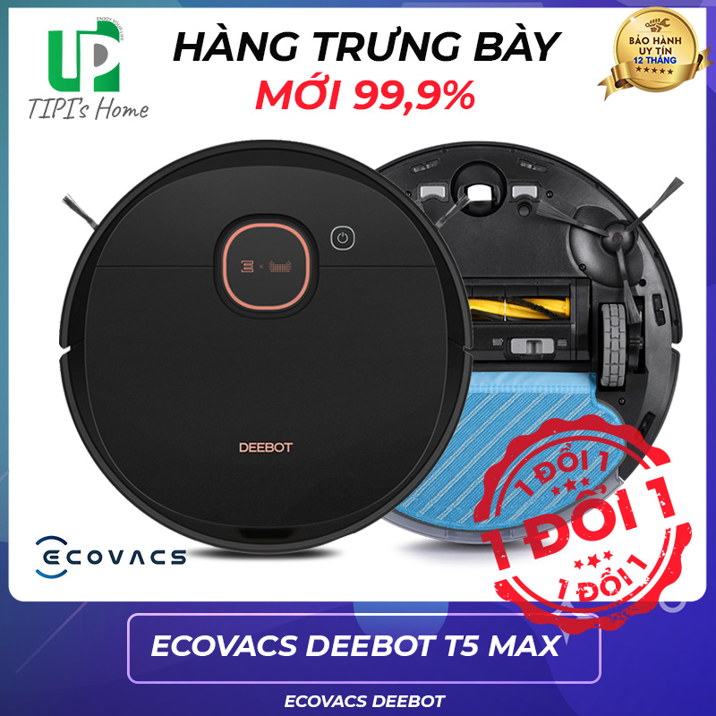 Robor hút bụi T5 Max, đầy đủ phụ kiện, mới 99%, chưa qua sử dụng, đầy đủ tính năng - Bảo hành 6 tháng - Tphome