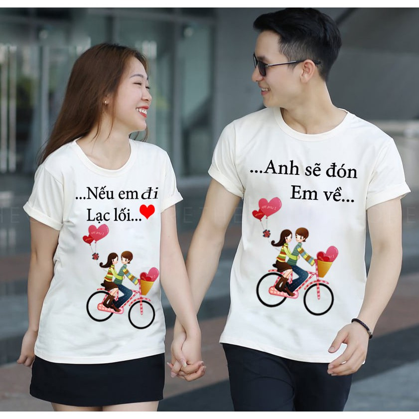 Áo đôi tình yêu , áo đôi tình bạn rất dễ thương và đẹp