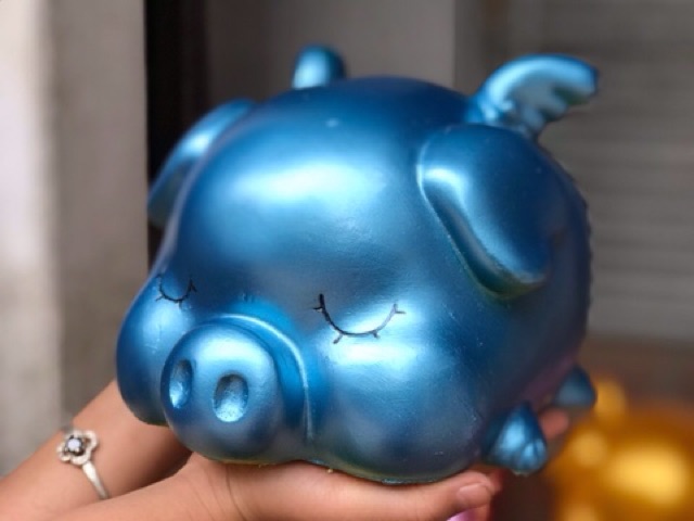 Heo/ lợn đất thiên thần / cánh tiên / thần tài tiết kiệm