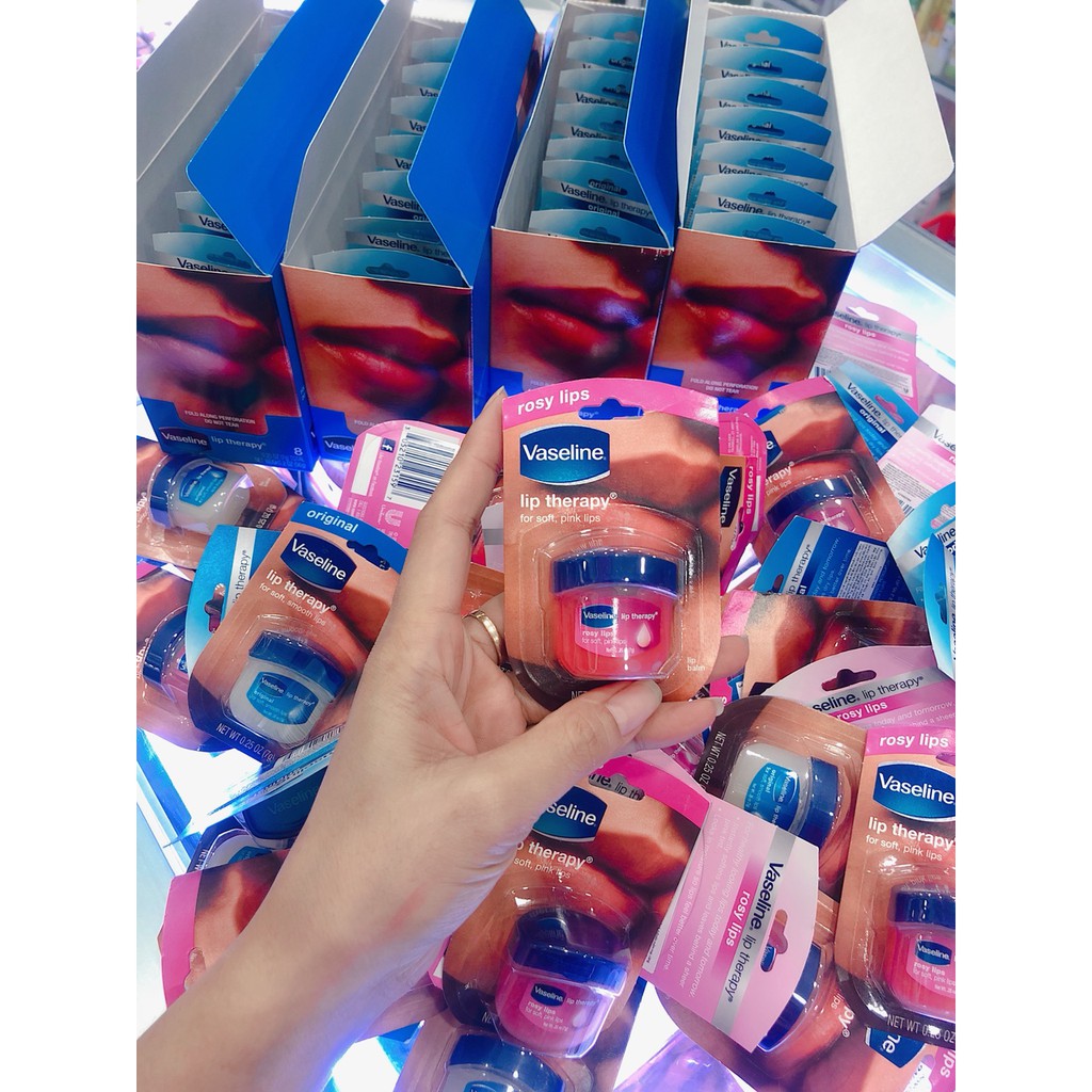 Son dưỡng môi Vaseline của Mỹ chính hãng, sản phẩm chất lượng, đảm bảo an toàn sức khỏe người dùng, cam kết cung cấp mặt hàng đang được săn đón trên thị trường