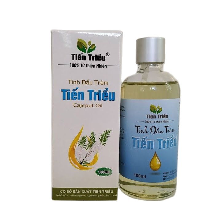 Tinh dầu tràm Huế loại tốt, thương hiệu uy tín - Tiến Triều 100ml