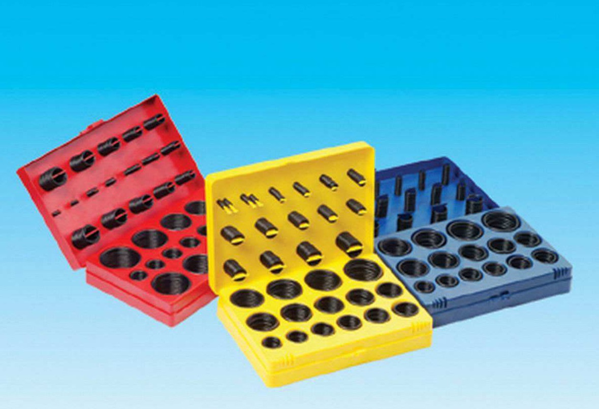 Hộp Gioăng Cao Su O-RING (Oring) Đỏ (419c), Vàng (404c), Xanh (386c)