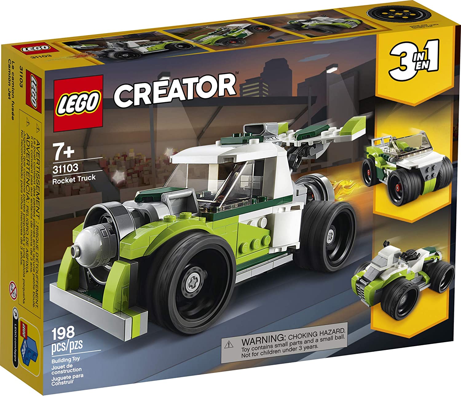 Đồ chơi lego creator - rocket truck - mã sp 31103