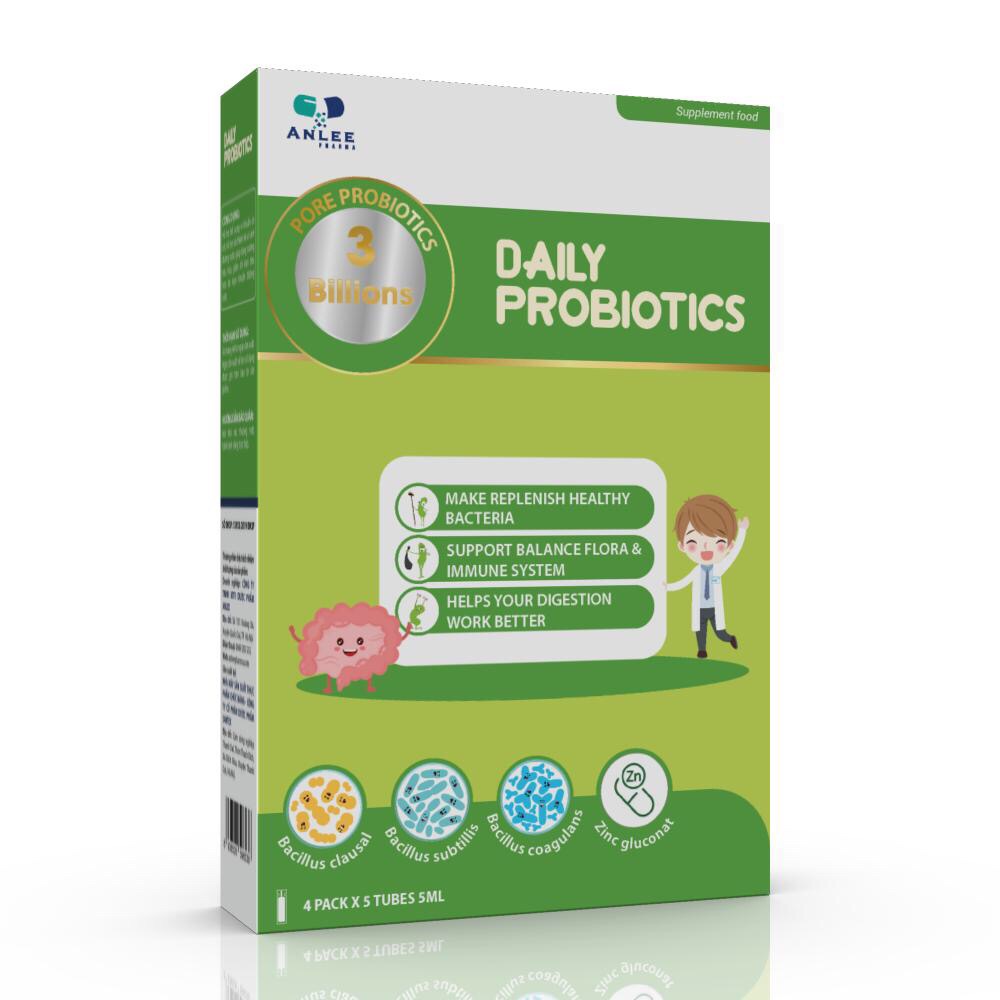 [HCM]BÀO TỬ LỢI KHUẨN DAILY PROBIOTICS - CHO BÉ HỆ TIÊU HÓA KHỎE MẠNH