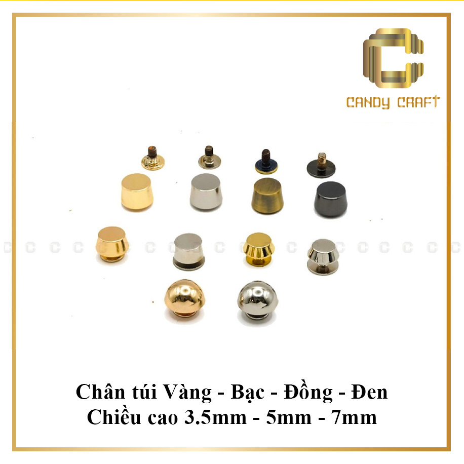 Chân túi - phụ kiện làm túi xách