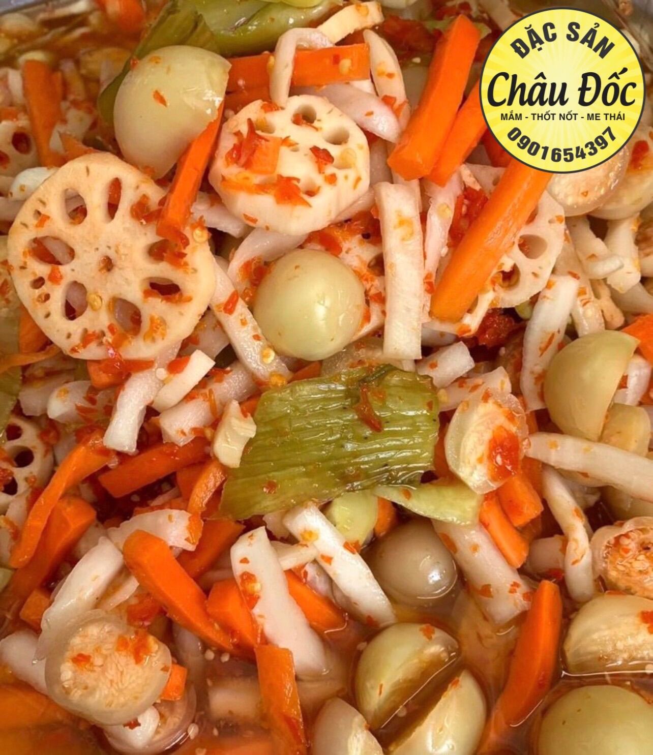 800g Dưa Món Kim Chi Thập Cảm Giòn Ngon