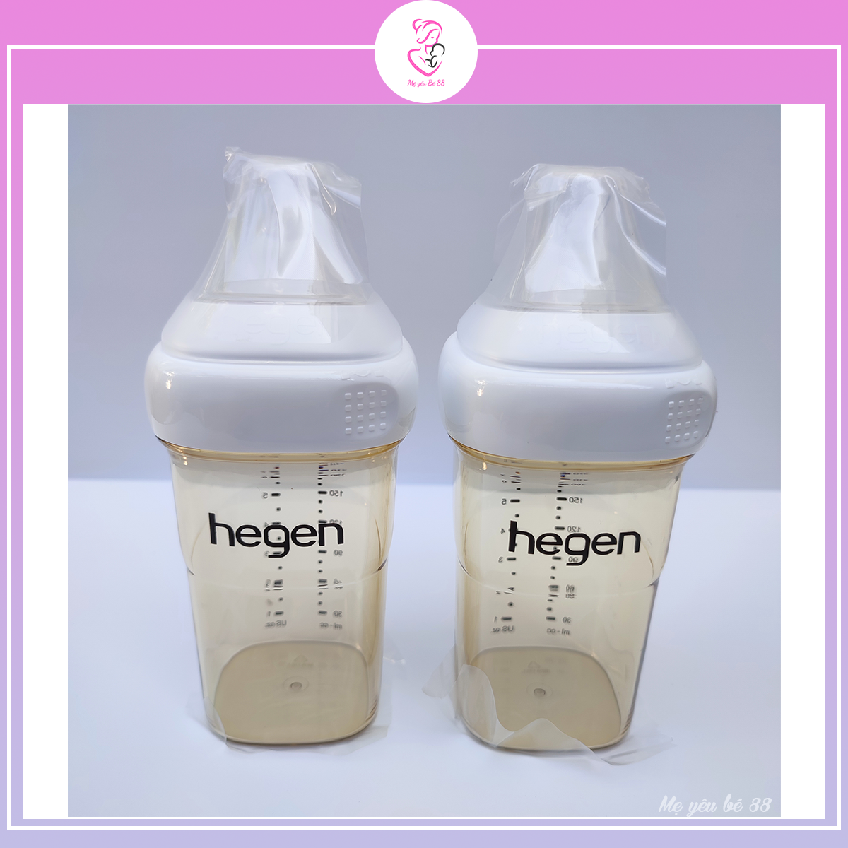 Bình hegen cao cấp tách lẻ không kèm vỏ hộp được đổi size núm miễn phí