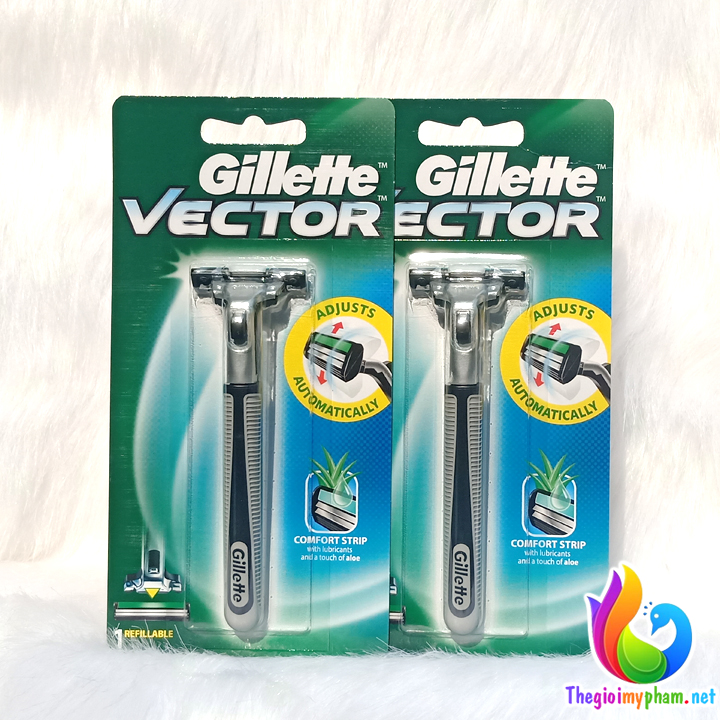 Combo 2 Dao Cạo Râu Gillette Vector