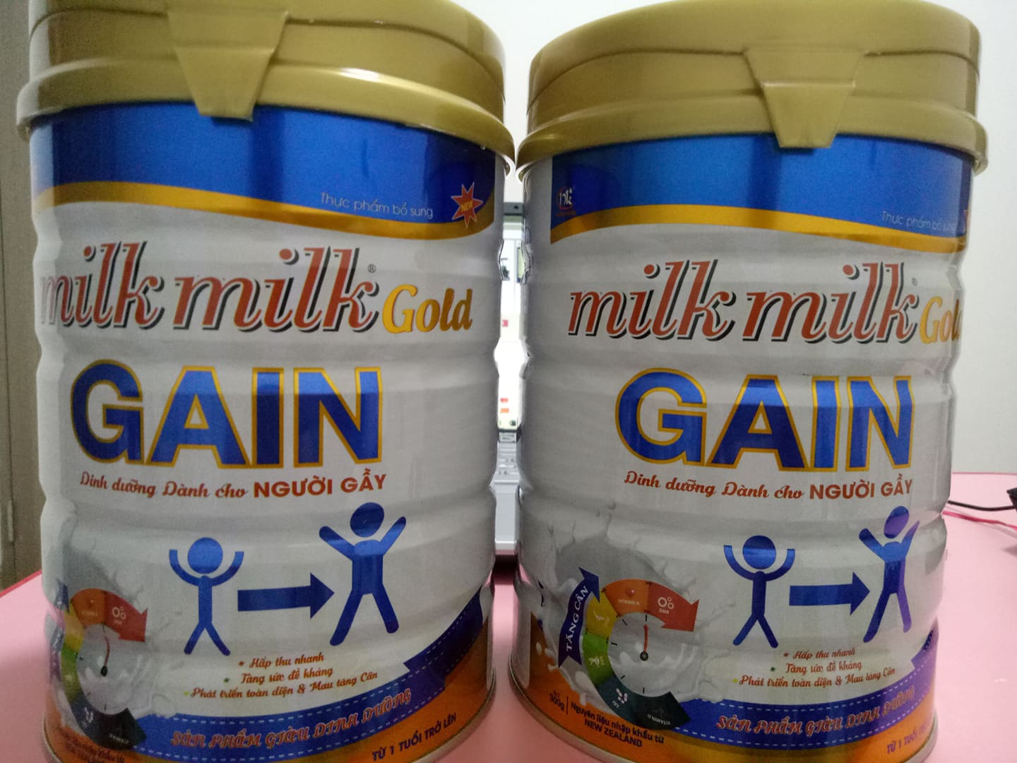 sữa tăng cân milkmilkgold 900g cho người gầy - sữa tăng cân dành cho người gầy 1