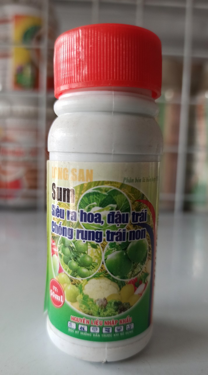 Phân bón lá hỗn hợp NPK - Sum - Siêu ra hoa đậu trái - 50ml