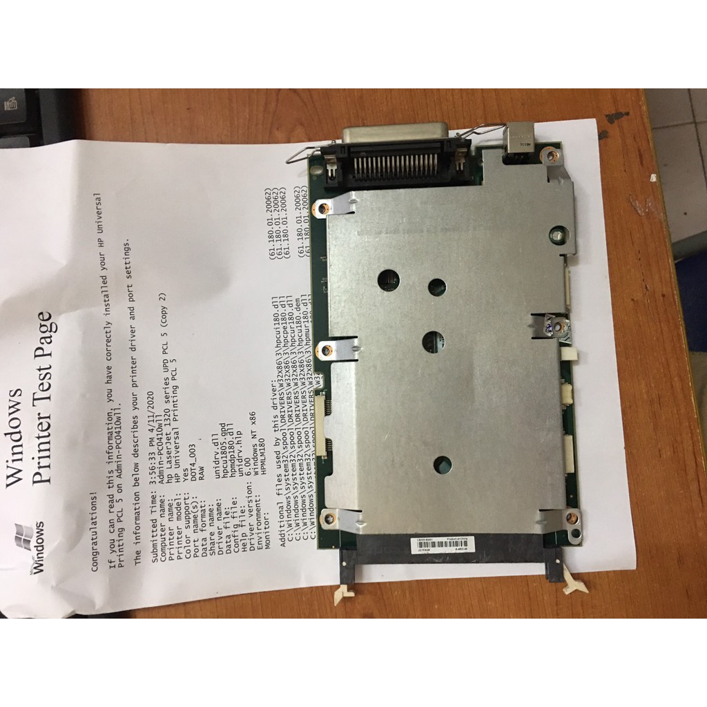 Card formater máy in hp1320