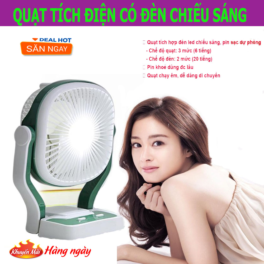 Quạt Sạc Tích Điện USB mini Fan-Kèm Pin và Cáp sạc, Quạt pin cầm tay, Quạt mini cầm tay, Quạt sạc tích điện mini cầm tay, Quạt mini để bàn. Thiết kế 2 chế độ, Pin cực lâu, mẫu mã đẹp. GIÁ CỰC SỐC CHO 10 KHÁCH ĐẦU TIÊN. BH 1 ĐỔI 1. MUA NGAY!!