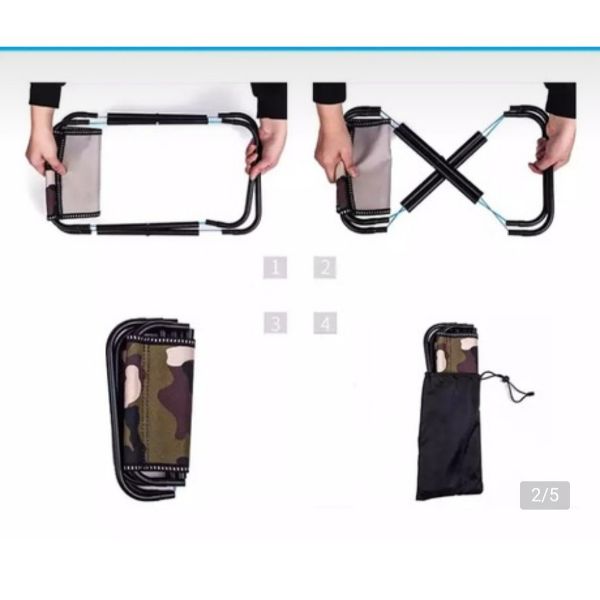 GHẾ XẾP MINI DÃ NGOẠI CẮM TRẠI CÂU CÁ NGOÀI TRỜI