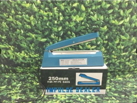 Máy dán hàn miệng túi nilon 250mm