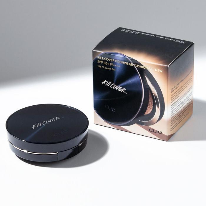 Set Phấn Nước Clio Kill Cover Founwear All New Cushion + Lõi Thay Thế