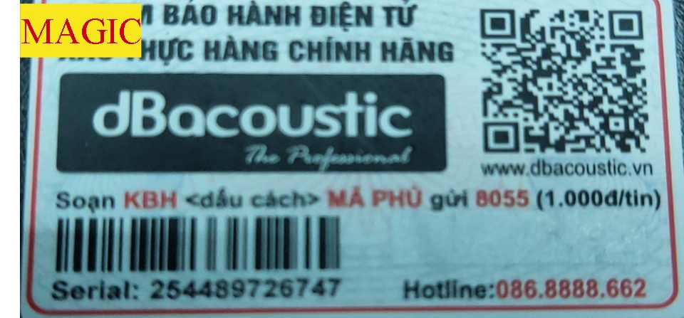 Micro db acoustic 450 Plus