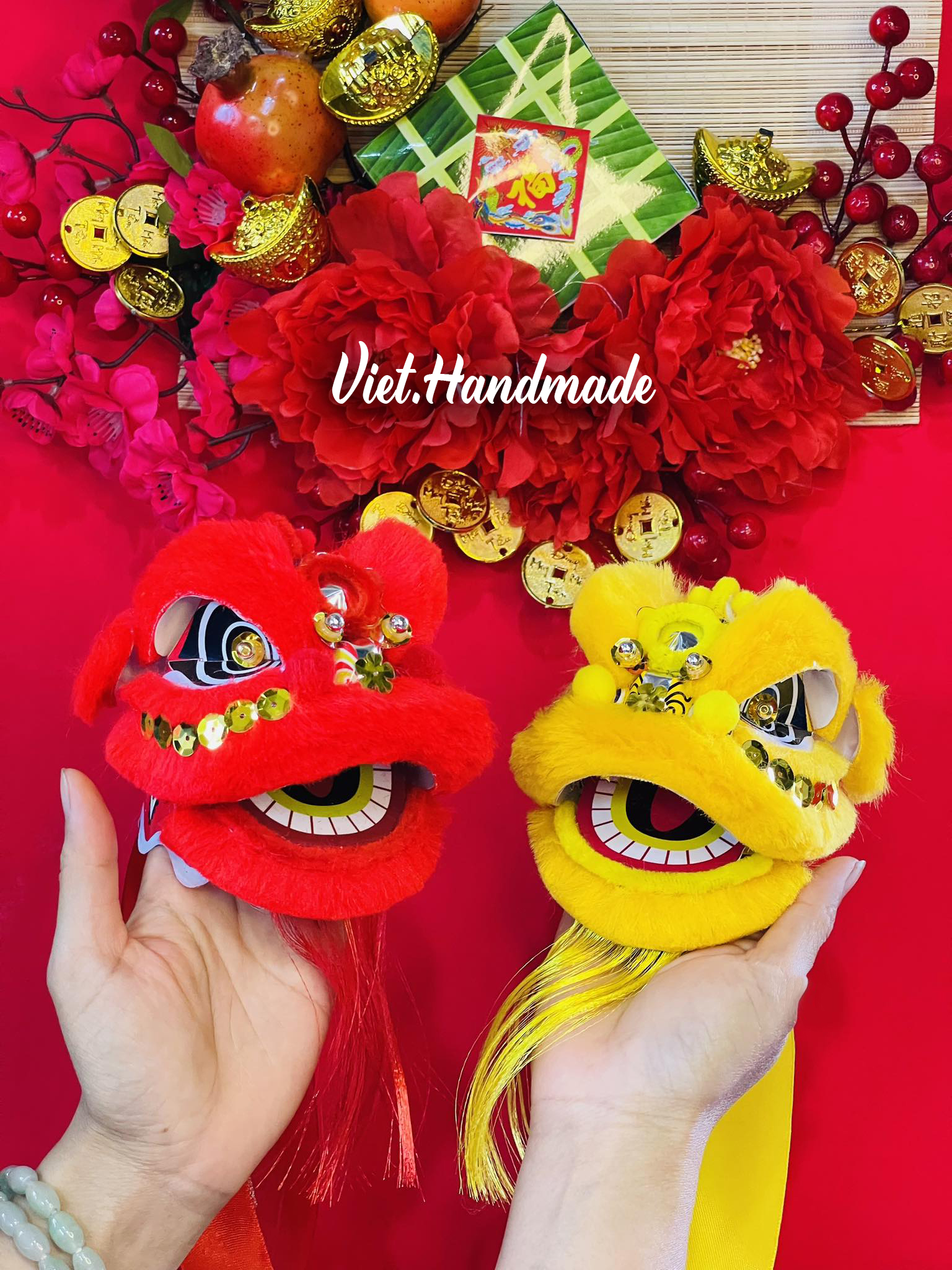 ĐẦU LÂN MINI TRANG TRÍ