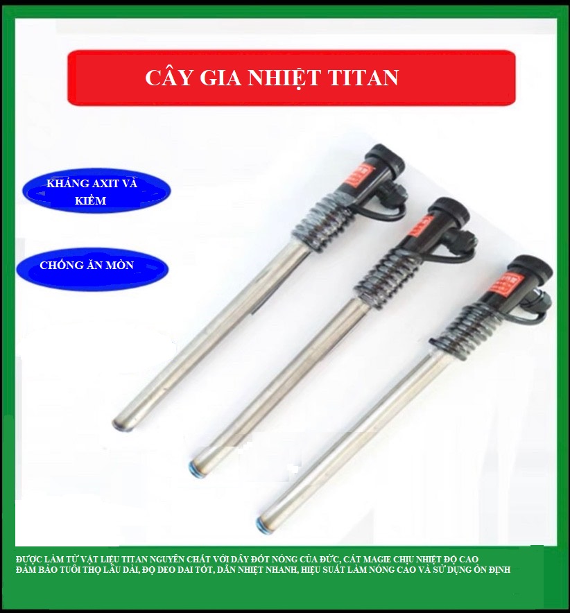 Cây gia nhiệt titan