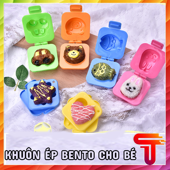Khuôn Tạo Hình Cơm , Trứng ,Làm Bánh Cho Bé Ăn Dặm Ngon Miệng