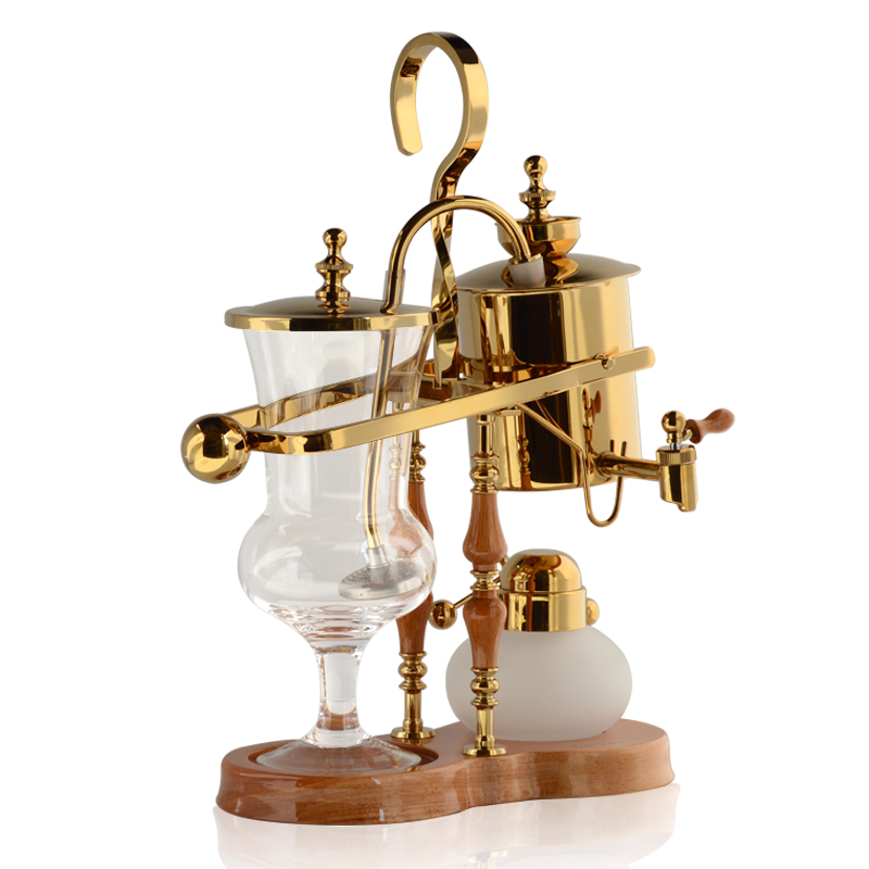 Barcafe belgium coffee royal maker the gold black - qf-t4001
