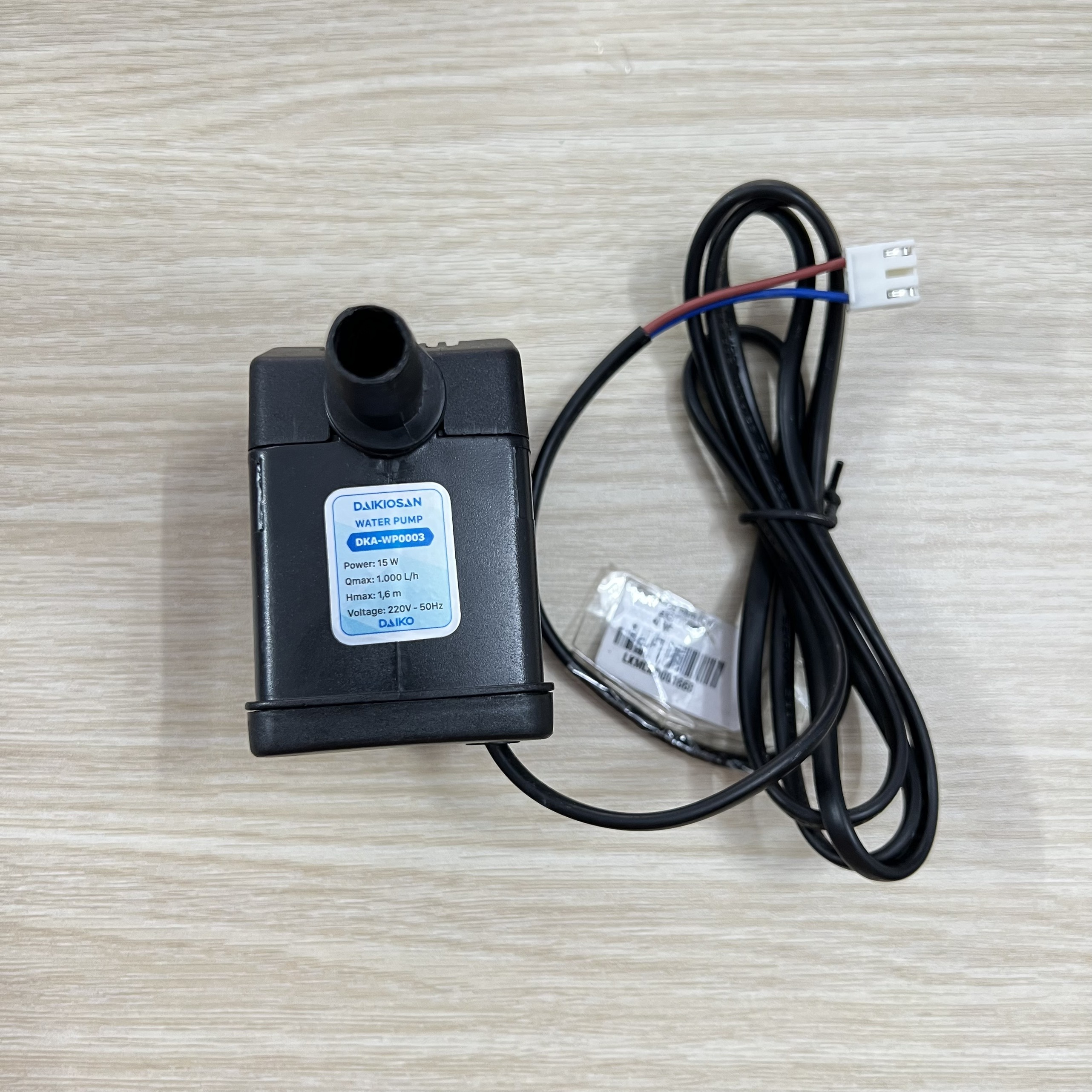 Bơm máy làm mát daikio nakami 15w 1000l/h