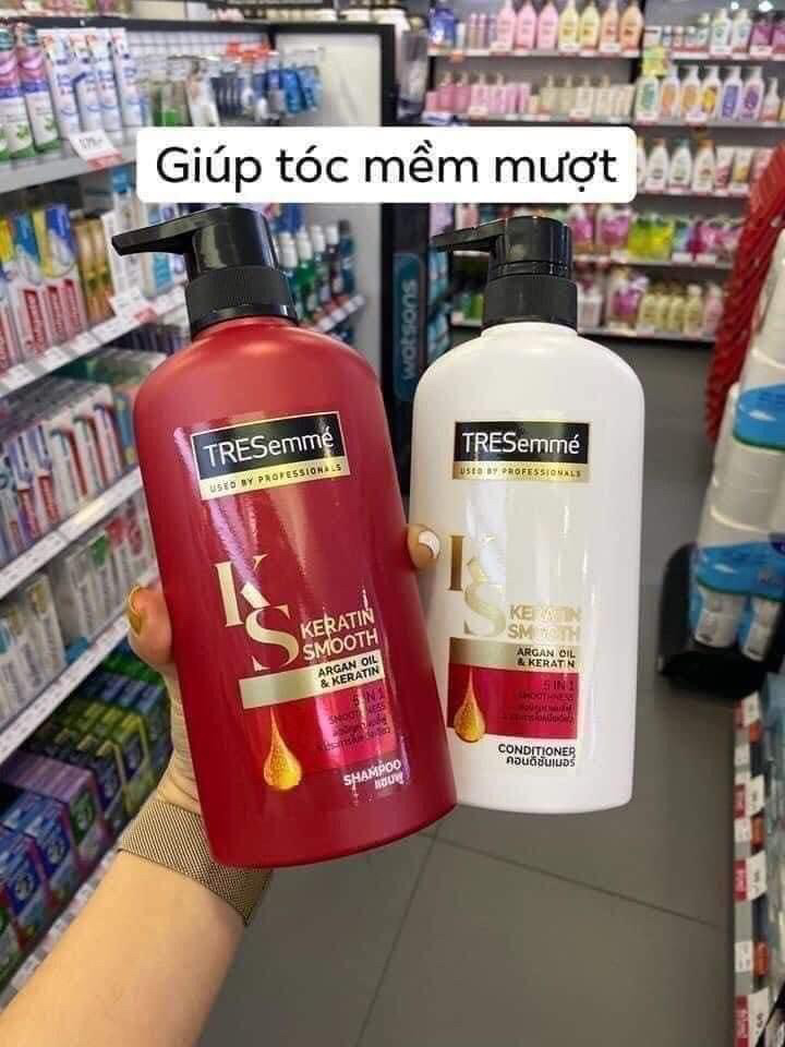 Dầu gội xả TRESEME Thái mềm mượt đậm đặc cực kỳ thơm lừng 1 cặp