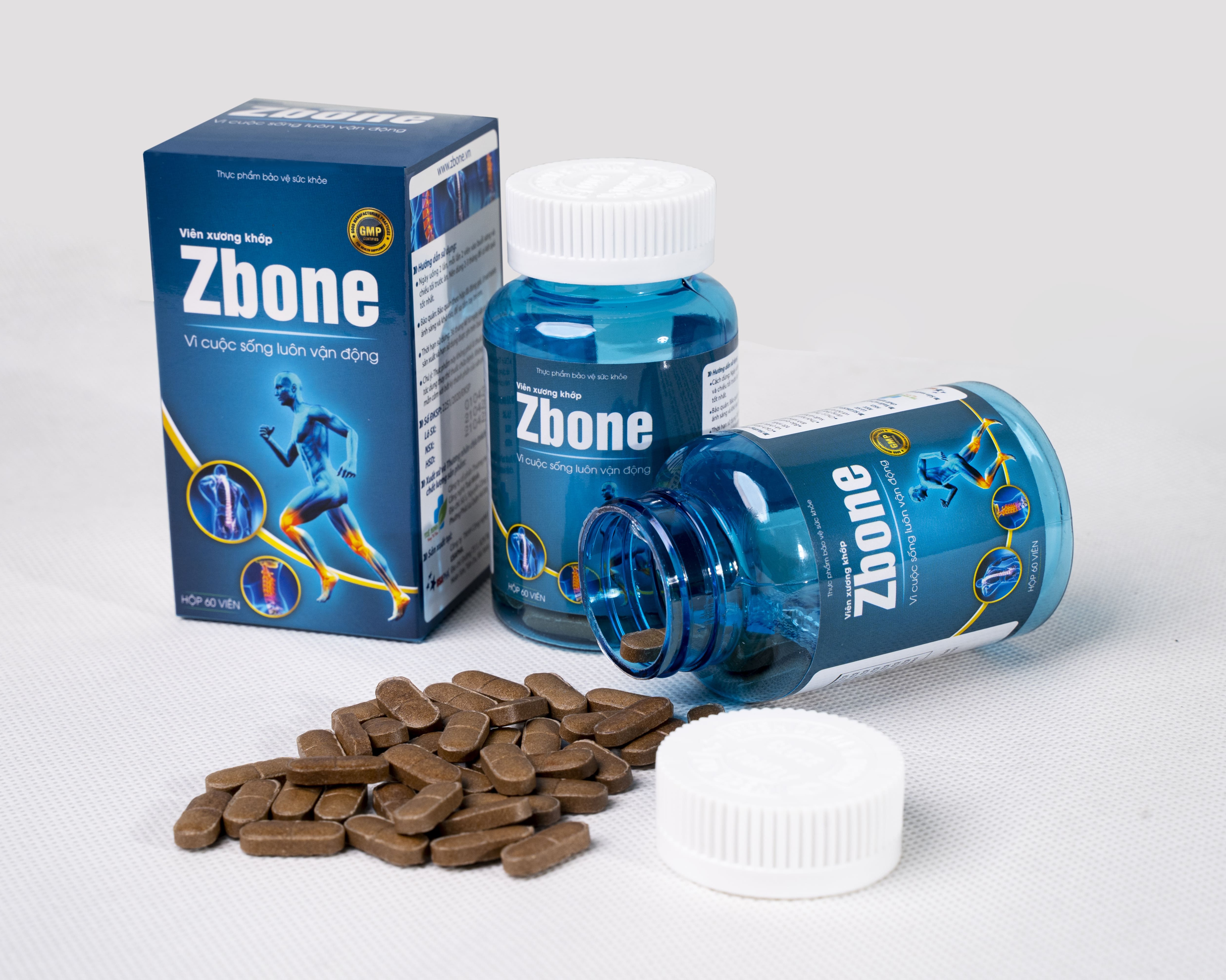 [Chính hãng] Viên uống xương khớp Zbone | Giảm đau nhức khớp, đau lưng, sưng khớp, thoái hóa khớp, đau mỏi vai gáy