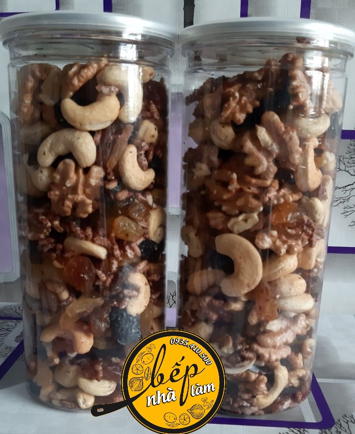 Hạt ngũ cốc dinh dưỡng granola 500g mix 5 loại hạt làm theo nhu cầu khách