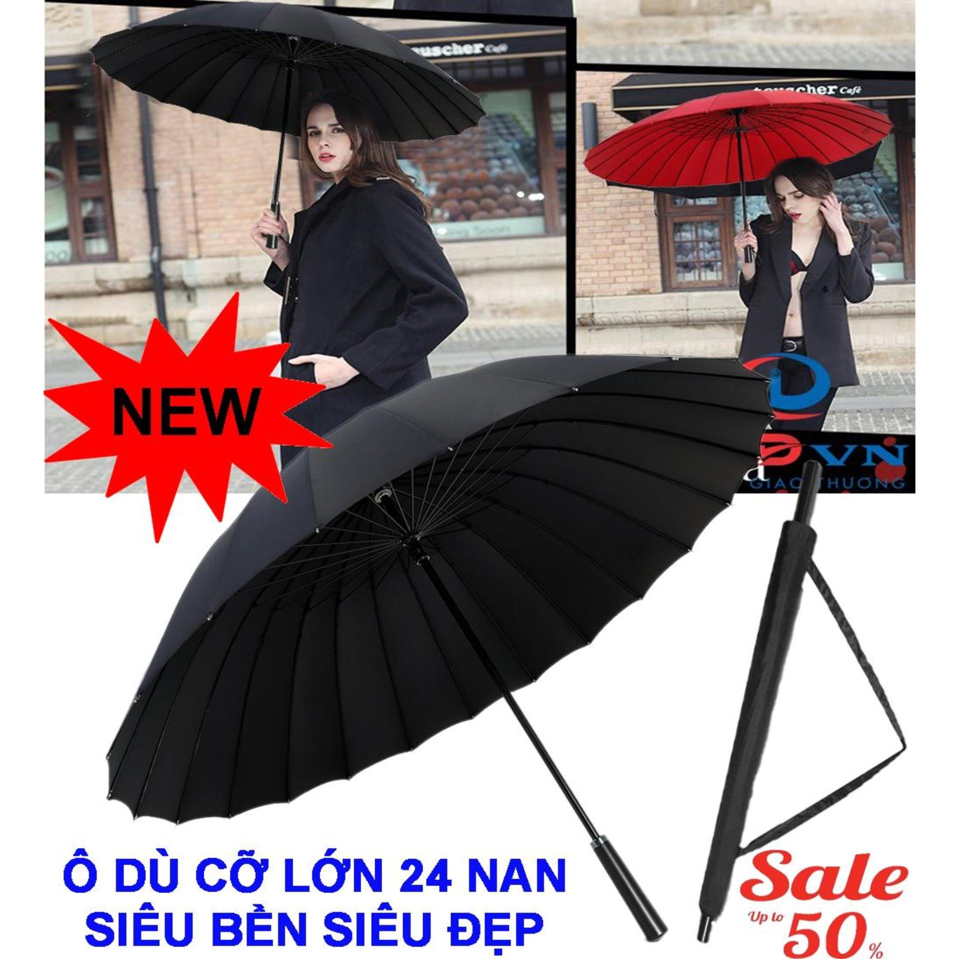 Ô dù cán dài cỡ lớn 24 nan chống lật, ô dù che mưa nắng Tia cực TIm Uv Mua ô cán dài 24 nan siêu chắc chắn, dù đi mưa Mua Ô dù đi mưa đi nắng cỡ lớn 24 nan chống lật 2023