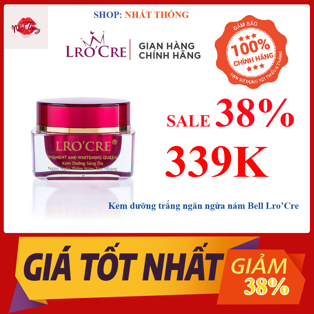 Kem dưỡng trắng ngăn ngừa nám Bell Lro’Cre