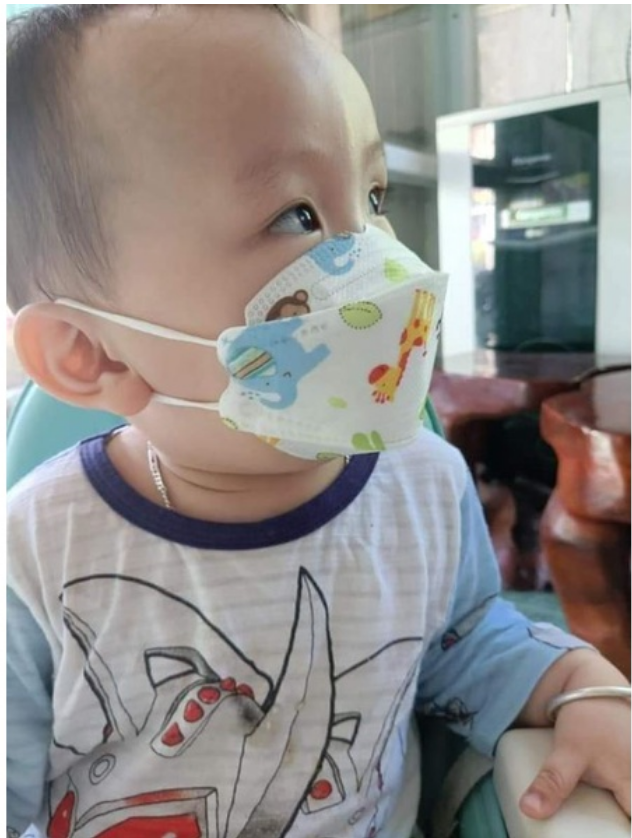 Combo 10 chiếc khẩu trang 4D cho bé từ 0-2 tuổi