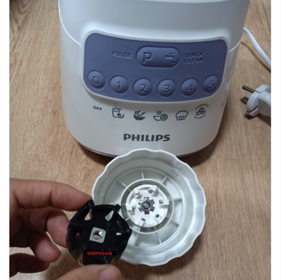Bánh răng dưới dao máy xay sinh tố Philips Hr2221 hr2223 dùng được cho Philips hr2115,2116,2118 hàng chính hãng giá rẻ