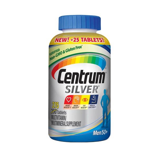 Viên uống vitamin tổng hợp cho nam centrum silver men 50+ – mỹ 12/2020