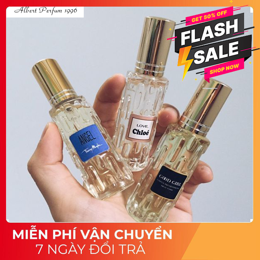 Nước hoa nam/nữ chiết theo yêu cầu 5/10/20ml hơn 50 loại