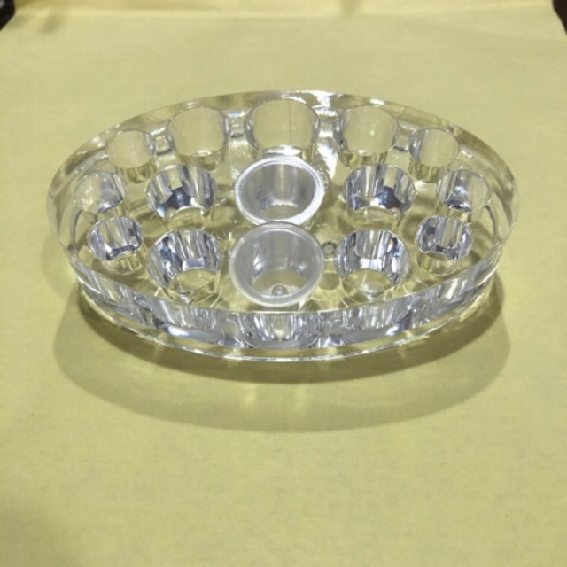 Khay để hũ mực xăm chất liệu Mêka