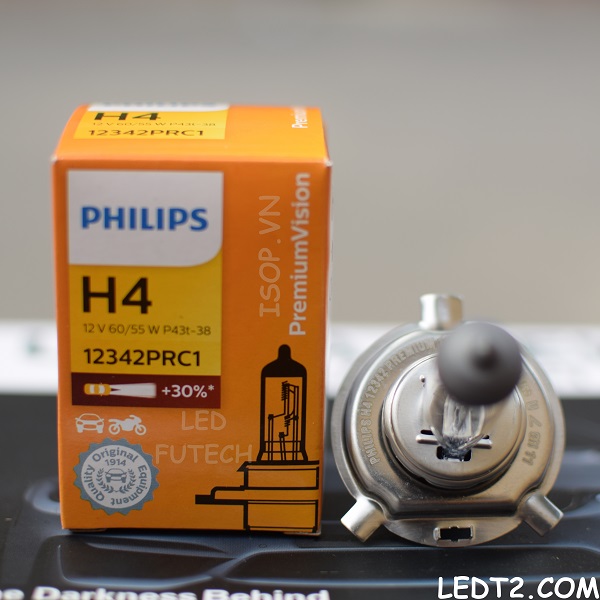 [LEDT2 ISOP] Đèn Halogen Philips Tiêu Chuẩn - Số lượng: 1 cái