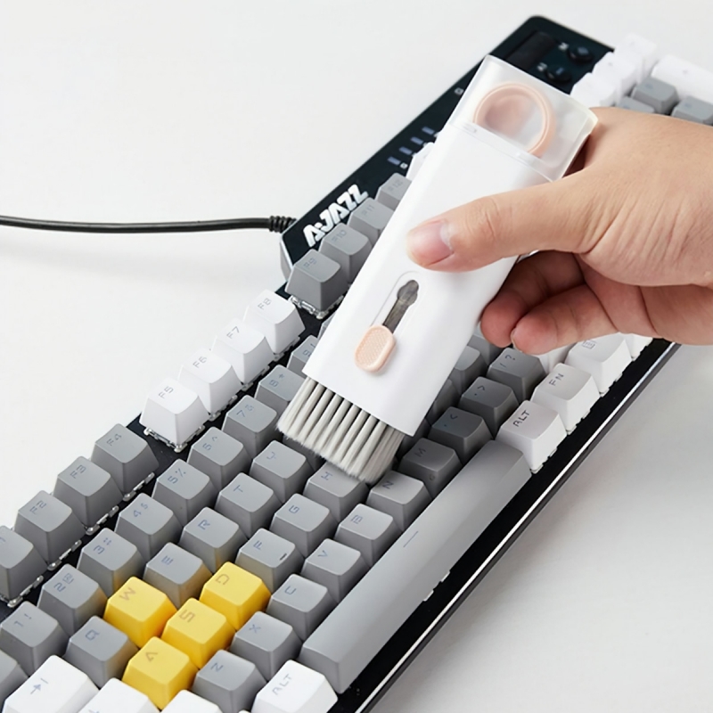 Bộ Dụng Cụ Vệ Sinh Laptop/Máy tính/Bàn Phím/Tai Nghe Đa Năng 7 in 1 Siêu Tiện Lợi -NIEVE