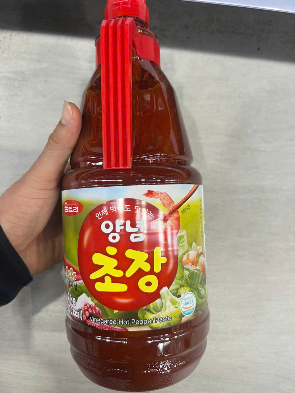 Tương ớt chấm ăn gỏi sống hàn quốc chojang 2kg - 초장