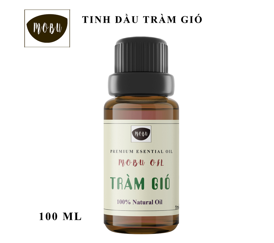 Tinh dầu tràm gió 100% nguyên chất 100ml - tinh dầu mobu