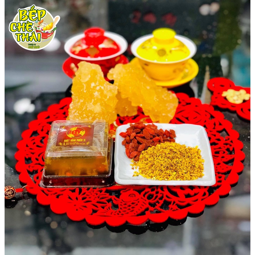 Set nguyên liệu làm bánh quế hoa kỷ tử siêu ngon - bếp chè thái