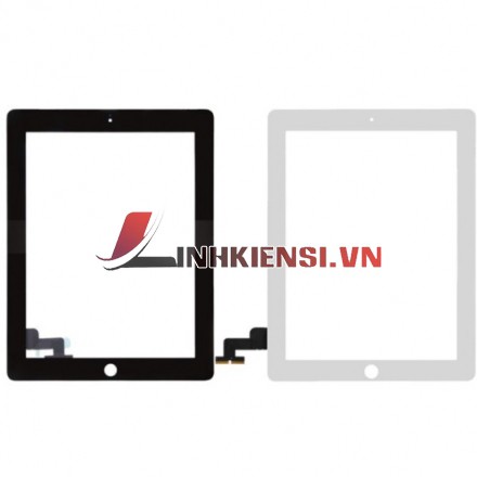 Cảm ứng cho ipad 2 màu đen