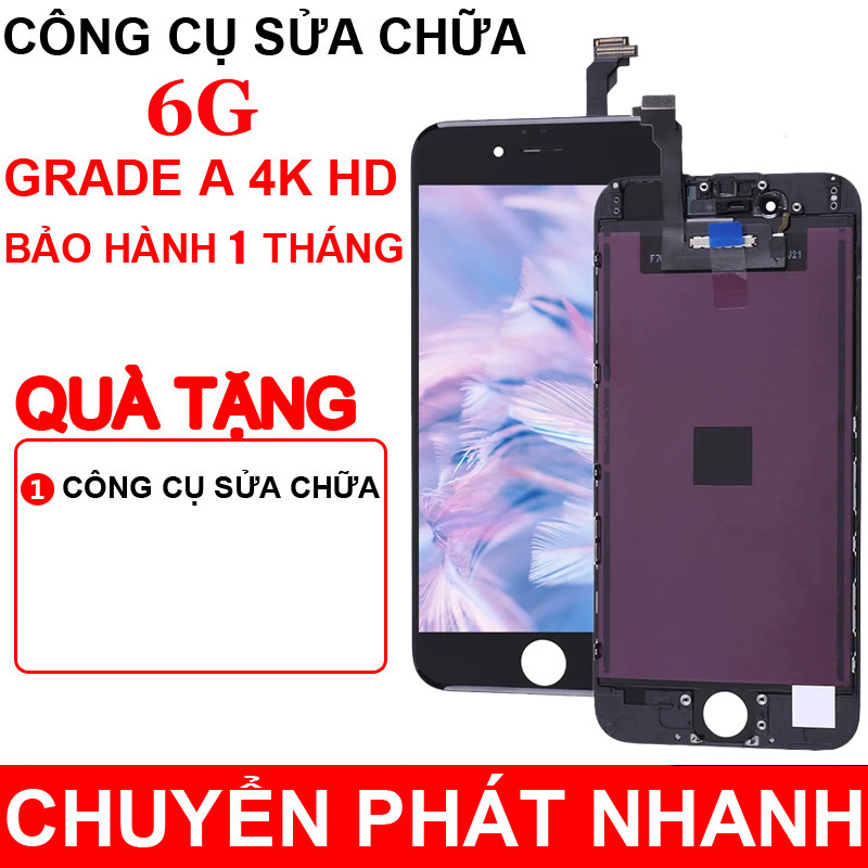 Màn hình LCD Màn hình thay thế iPhone 6 6G Màn hình cảm ứng Digitizer hội LCD Display Panel Replacement for iPhone 6 6G Touch Screen Digitizer Assembly