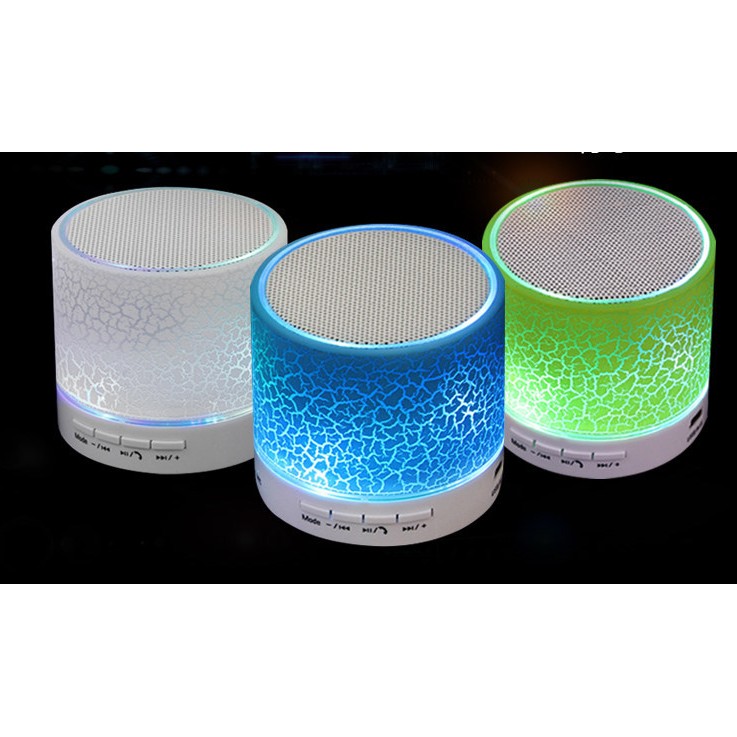 Loa bluetooth đa năng a9 có đèn led nháy theo nhạc