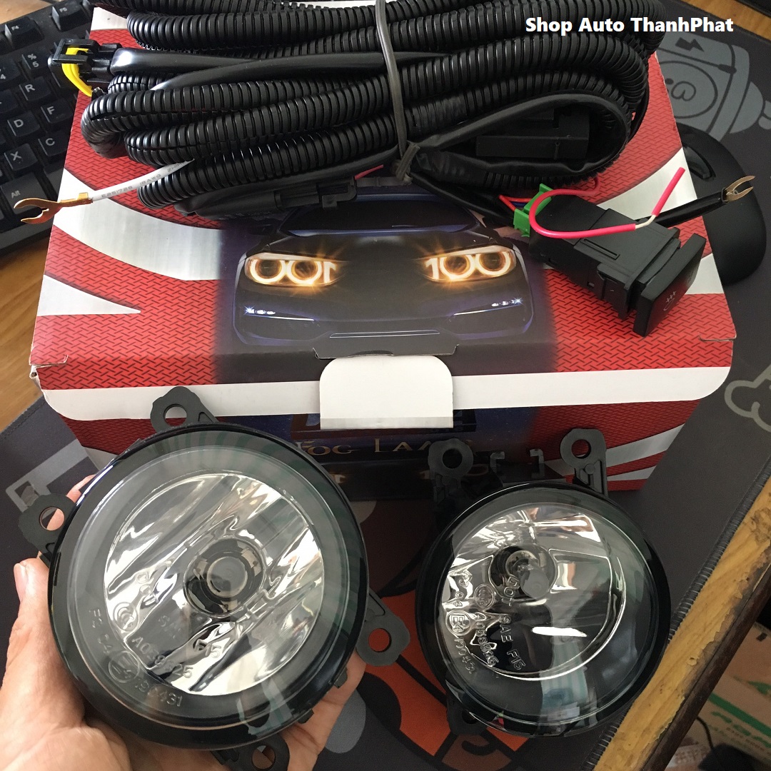 Bộ 2 đèn gầm trước halogen độ xpander 2019-2021 chính hãng dlaa