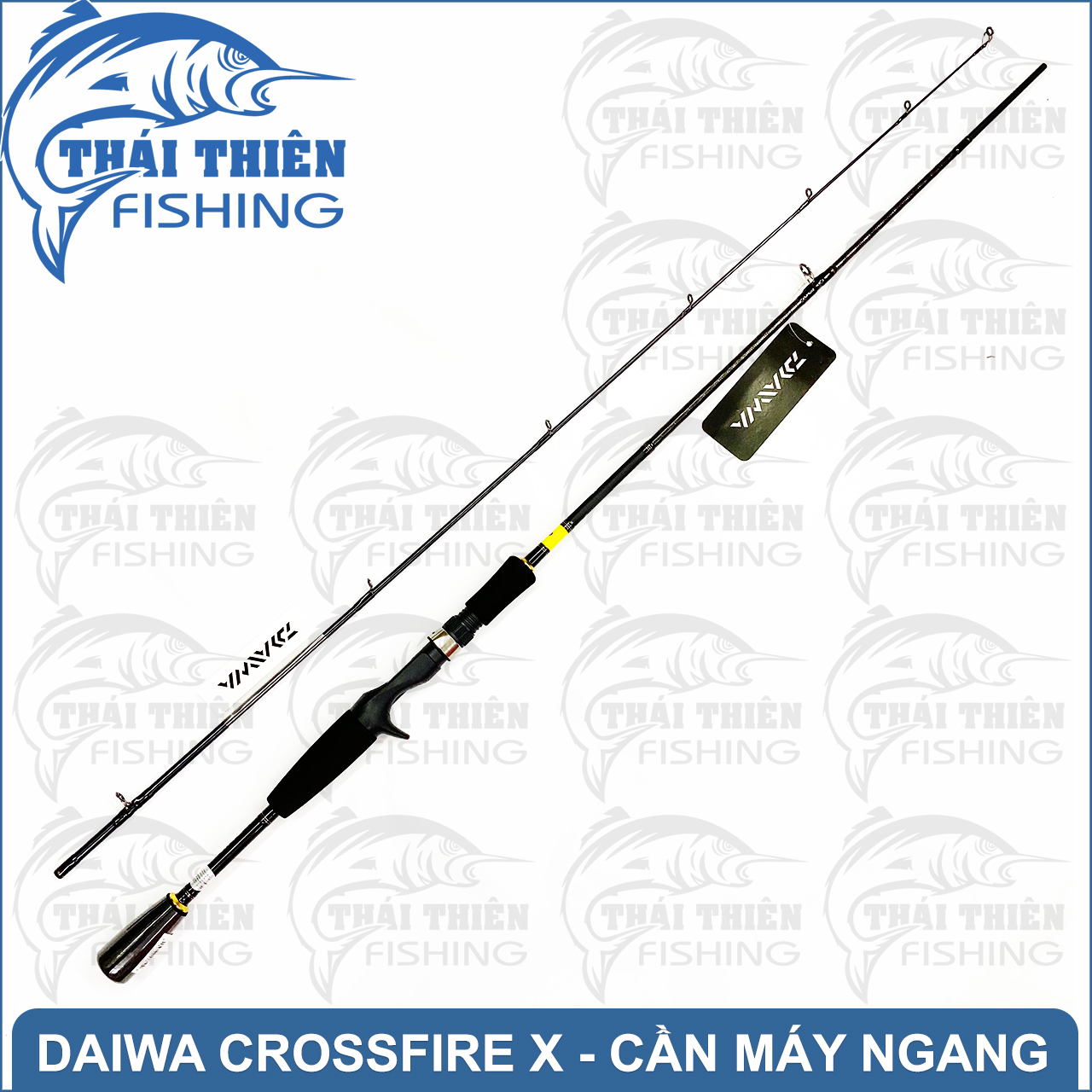 Cần Câu Lure Máy Ngang Daiwa Crossfire X 602 (1.80m), 662 (1.98m)