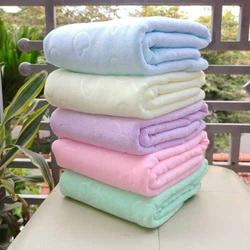 Combo 5 khăn tắm xuất nhật cao cấp 140x70cm trộn màu ngẫu nhiên