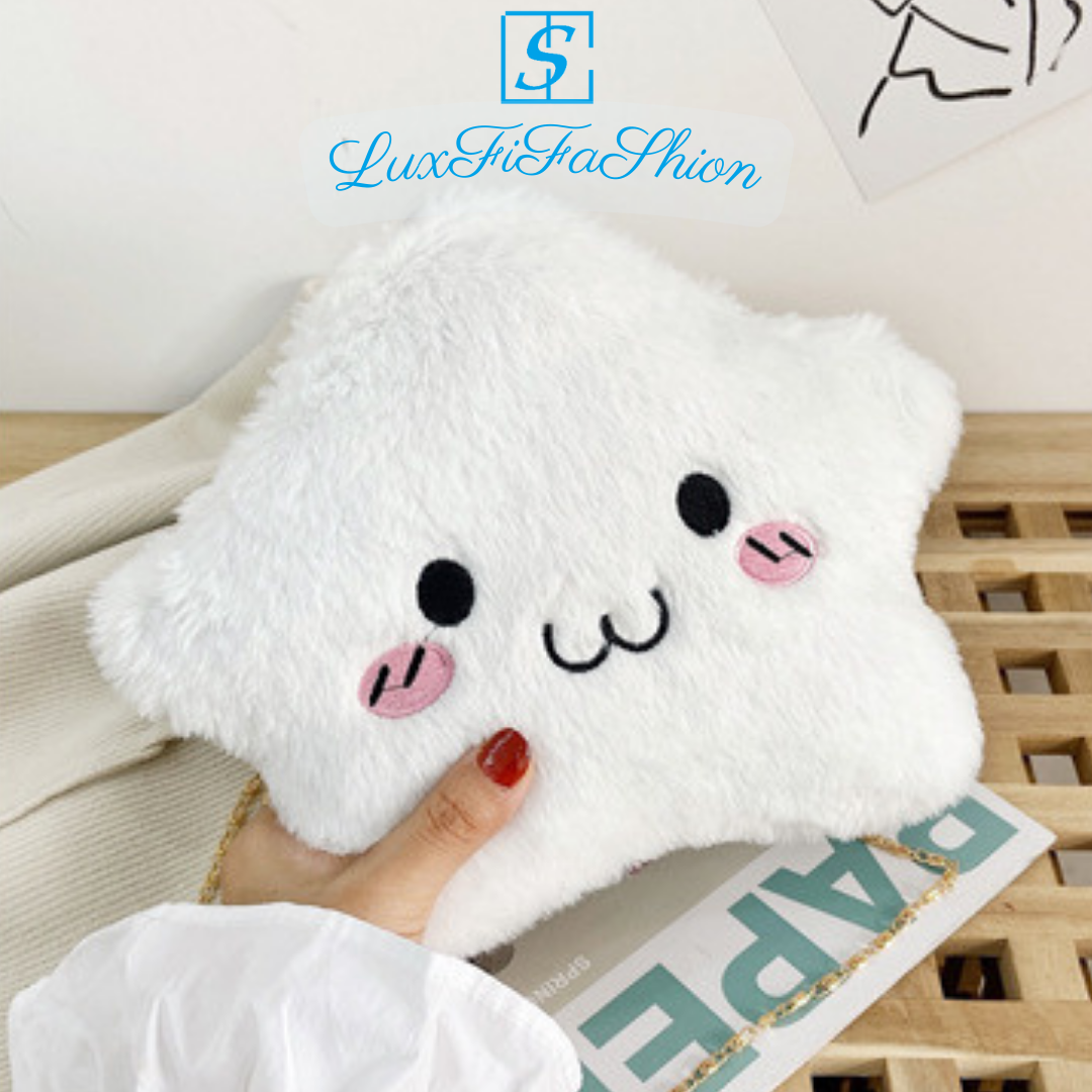 Túi đeo chéo hình ngôi sao, túi đeo chéo hình trái tim dễ thương mã t4