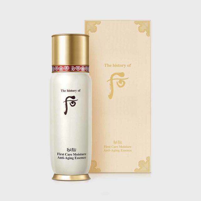 Tinh chất Tuần Hoàn Whoo Bichup First Care Moisture Anti-Aging Essence 85ml giải nhiệt và giảm ửng đỏ, mụn nóng cho da